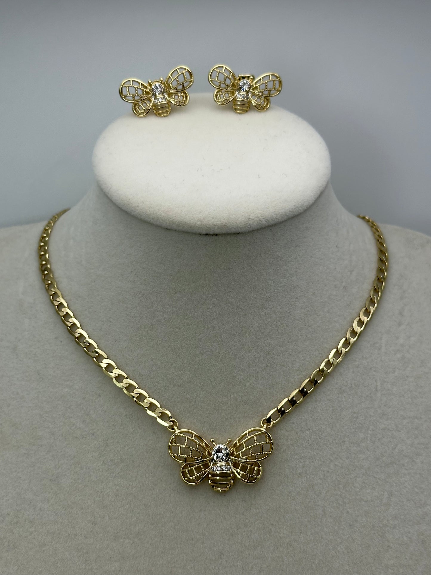 Set de oro laminado 14k