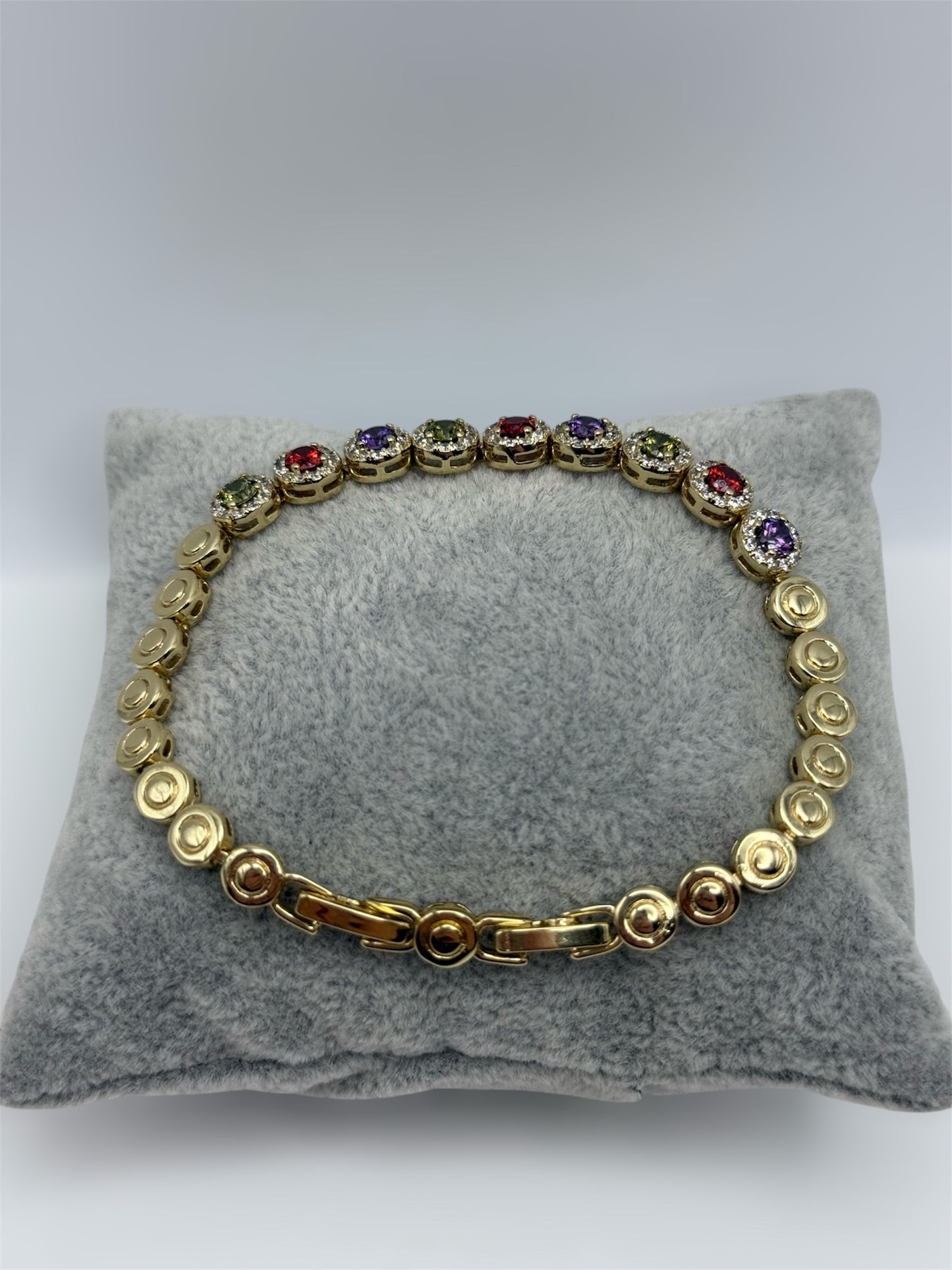 Pulsa laminada 14k size 7 y 7/30