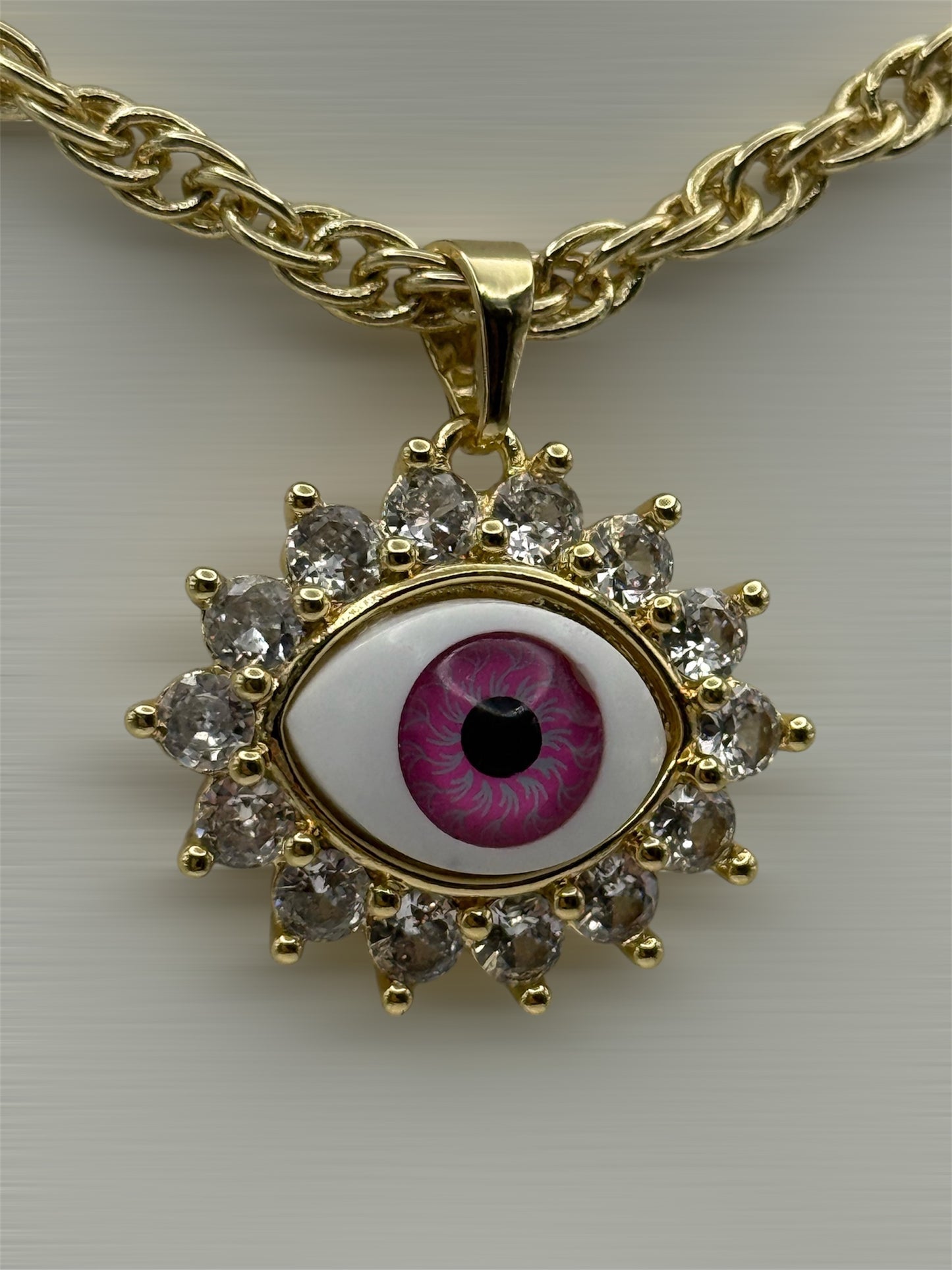 Oro laminado 14k cadena size 19