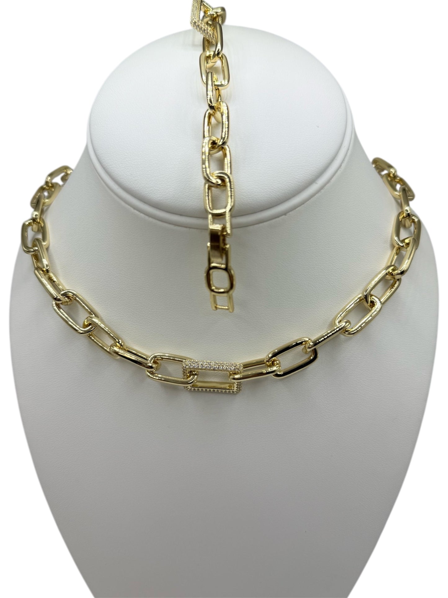 Set laminado 14k cadena size 17 y pulsa 7/30