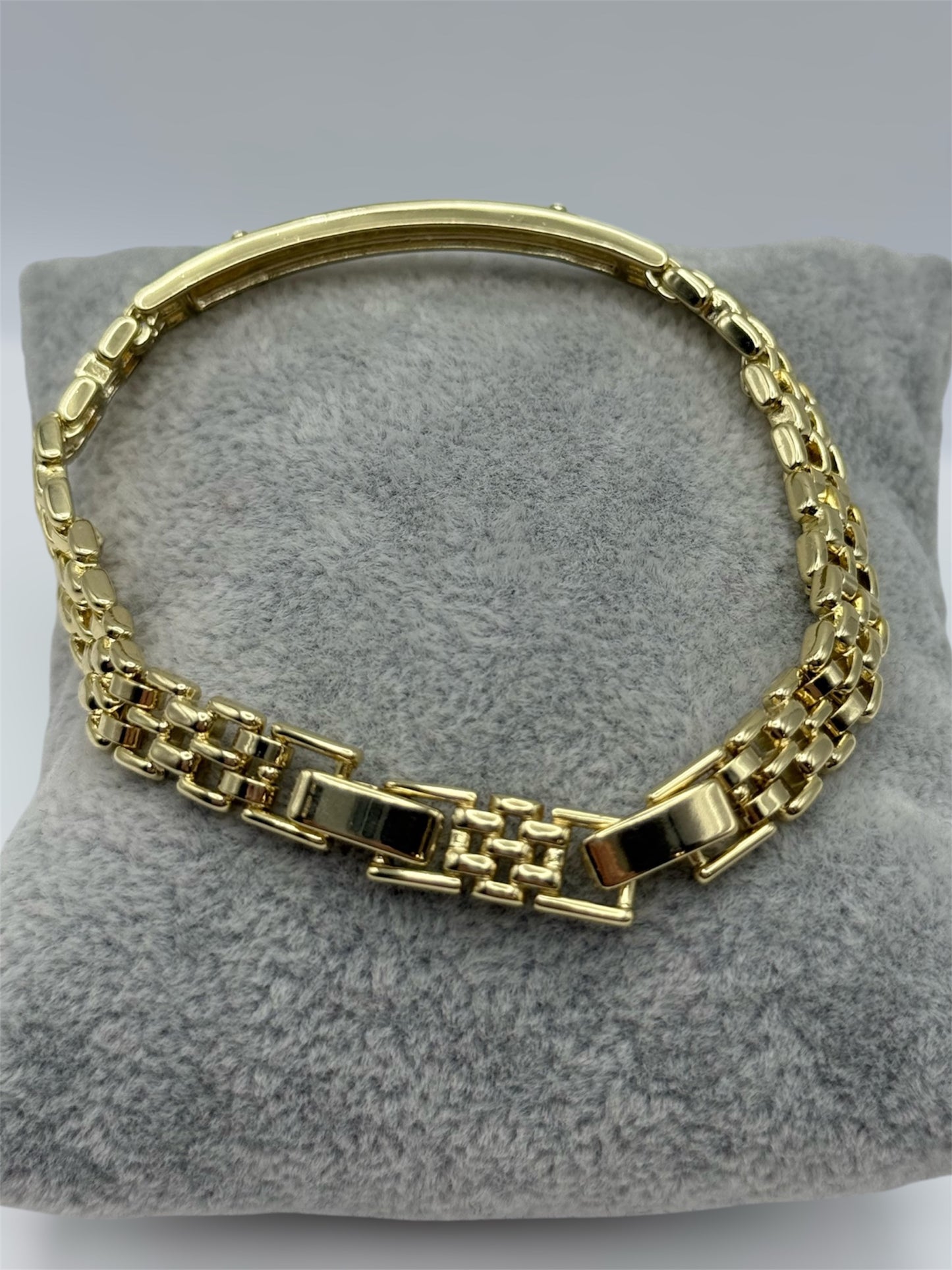 Oro laminado 14k pulsa size 7 y 7/30