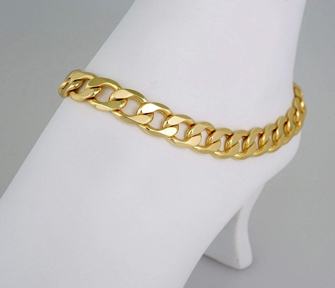 Tobillera Size 10 laminada 14k