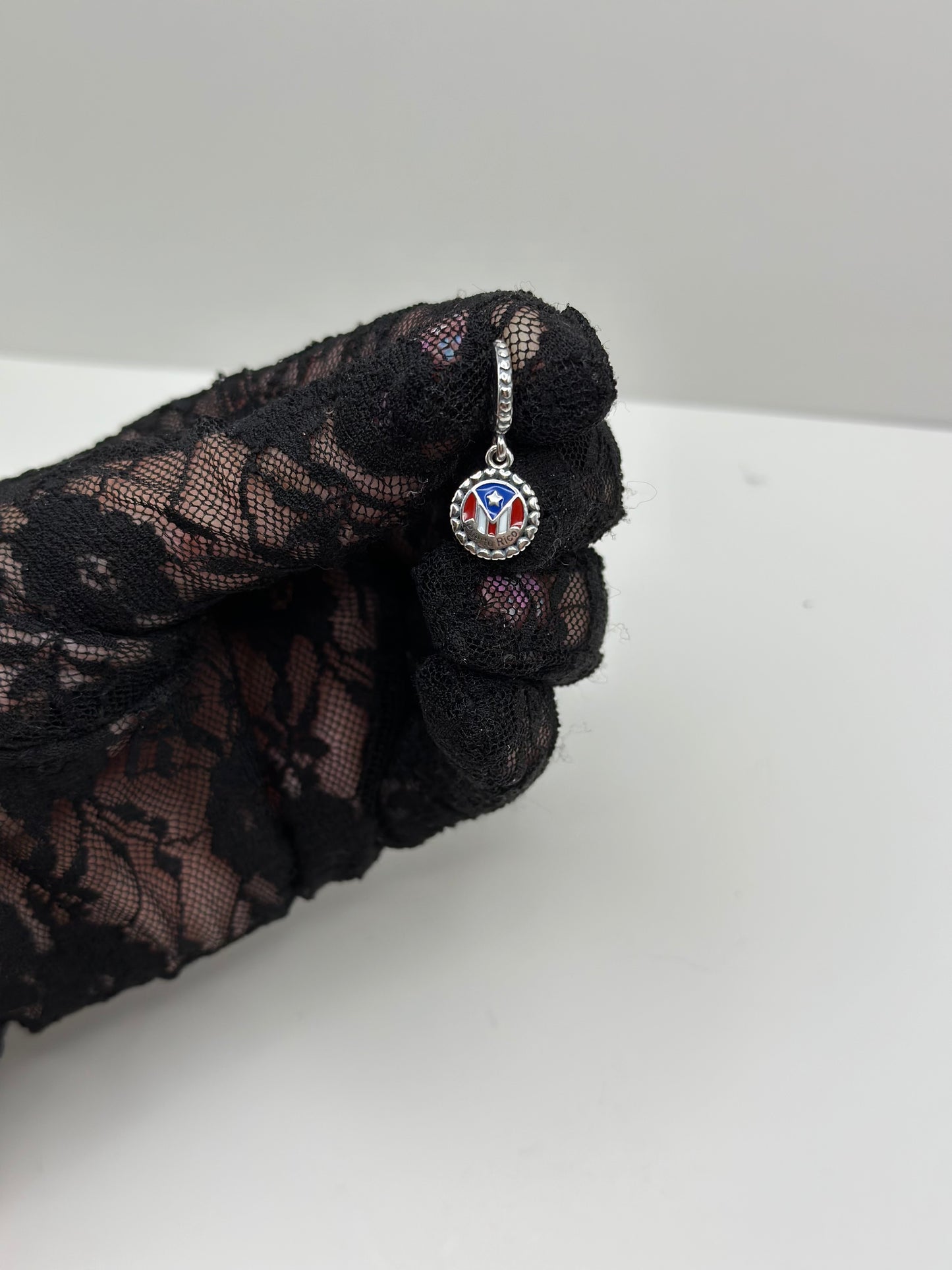 Charms de bandera Boricua