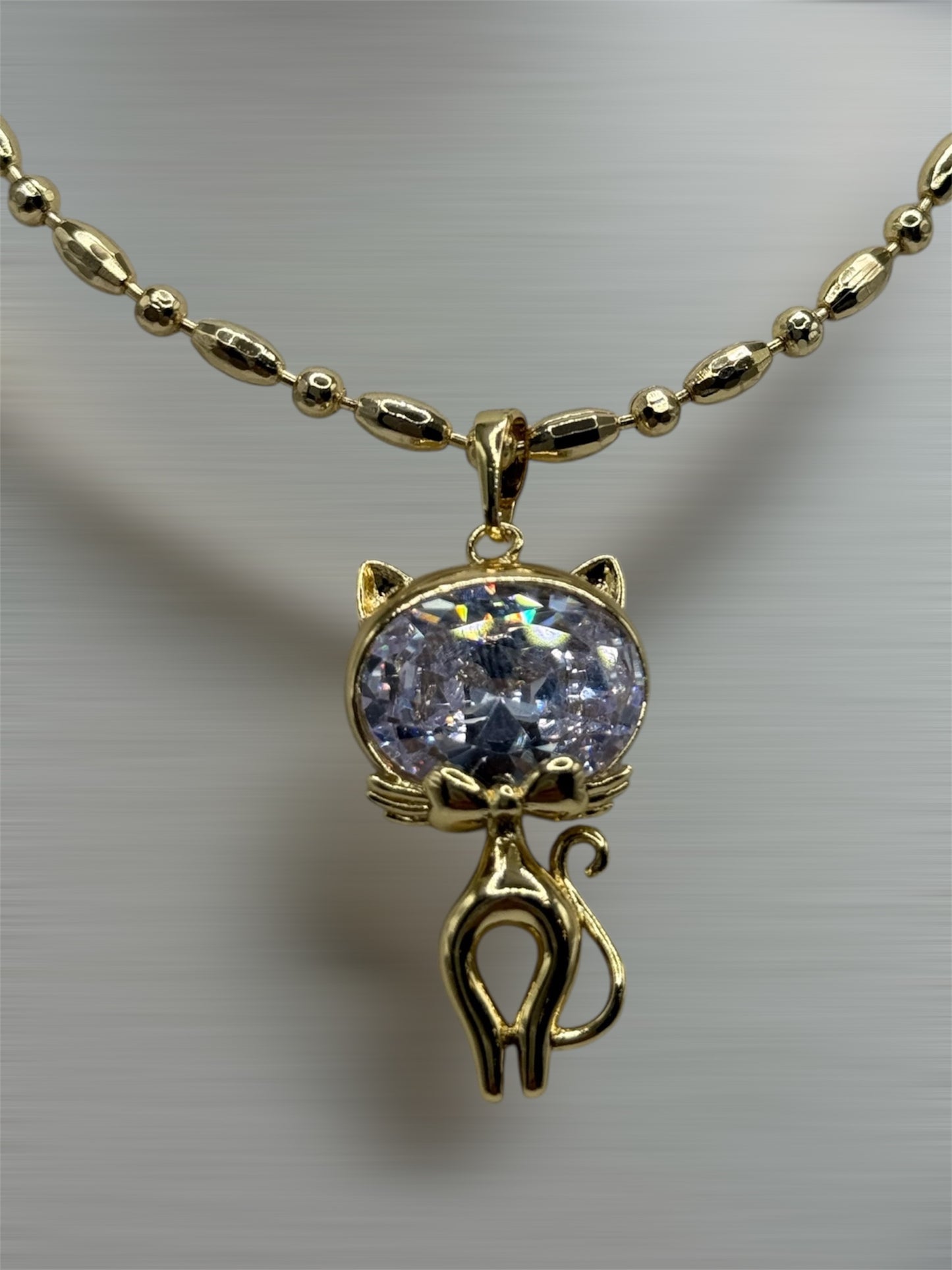 Oro laminado 14k cadena size 17