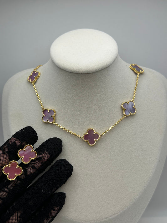 Set acero inoxidable laminado 18k