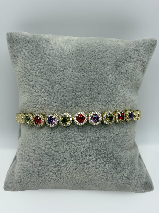 Pulsa laminada 14k size 7 y 7/30