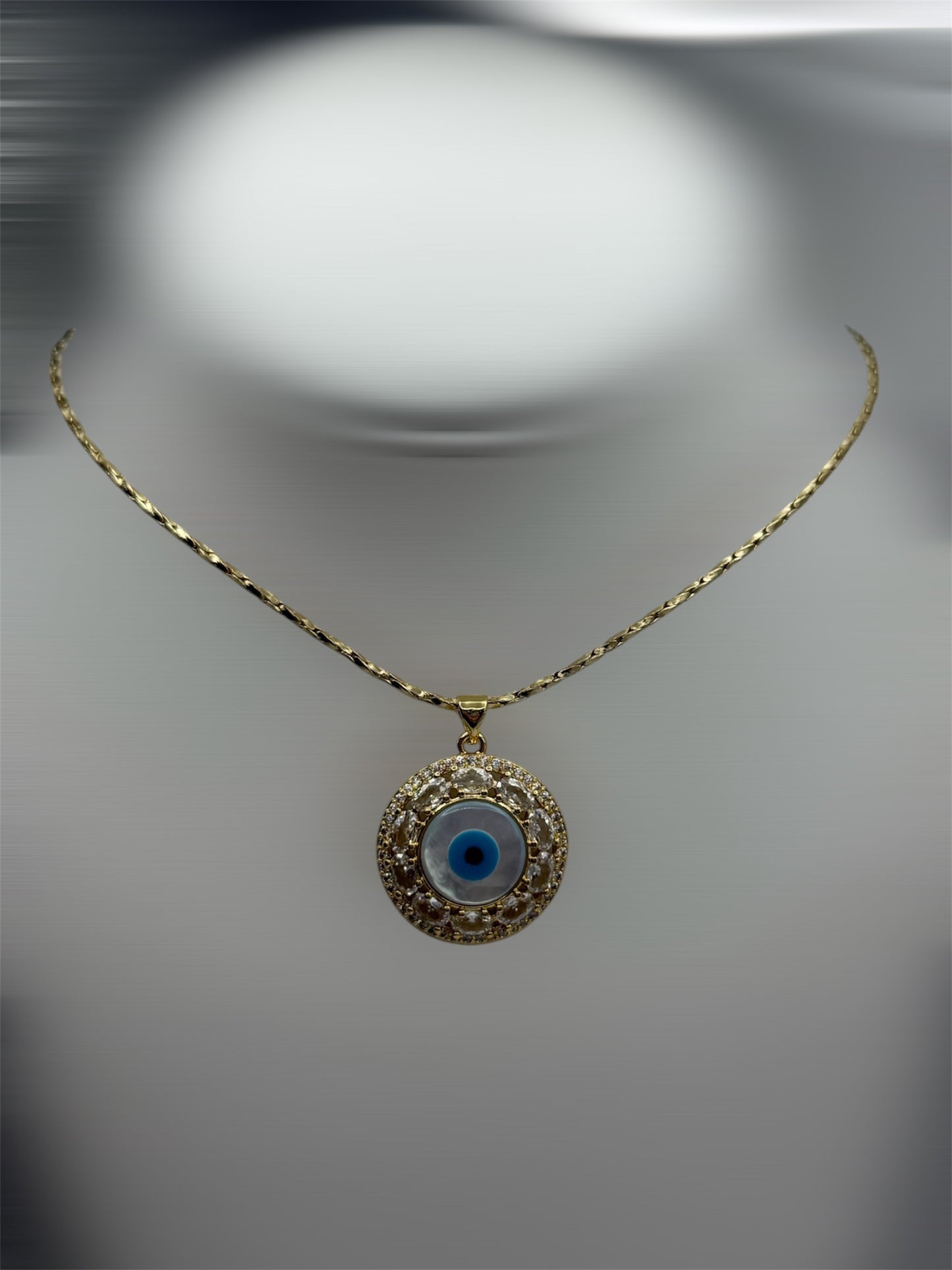 Oro laminado 14k cadena size 17