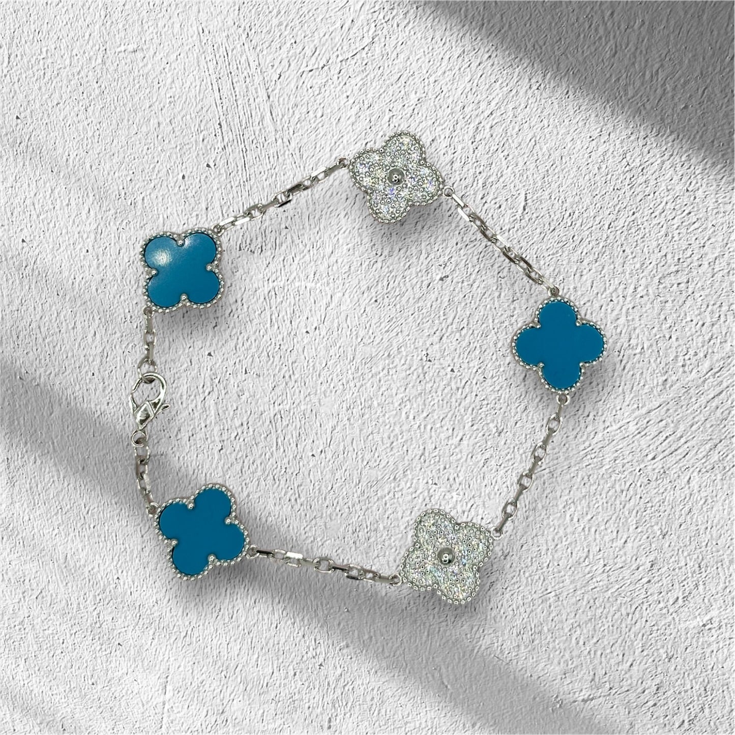 Plata 925 con moissanite size 7/30