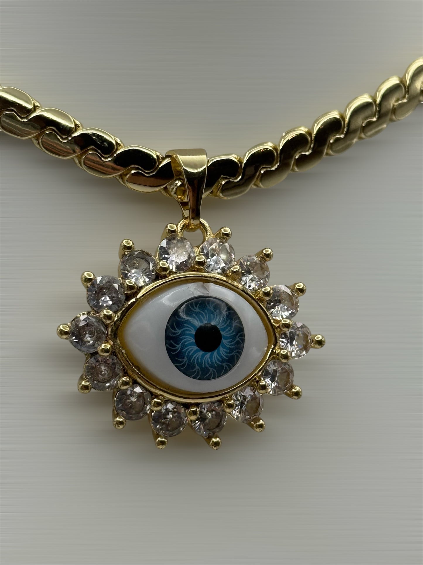 Oro laminado 14k cadena size 17