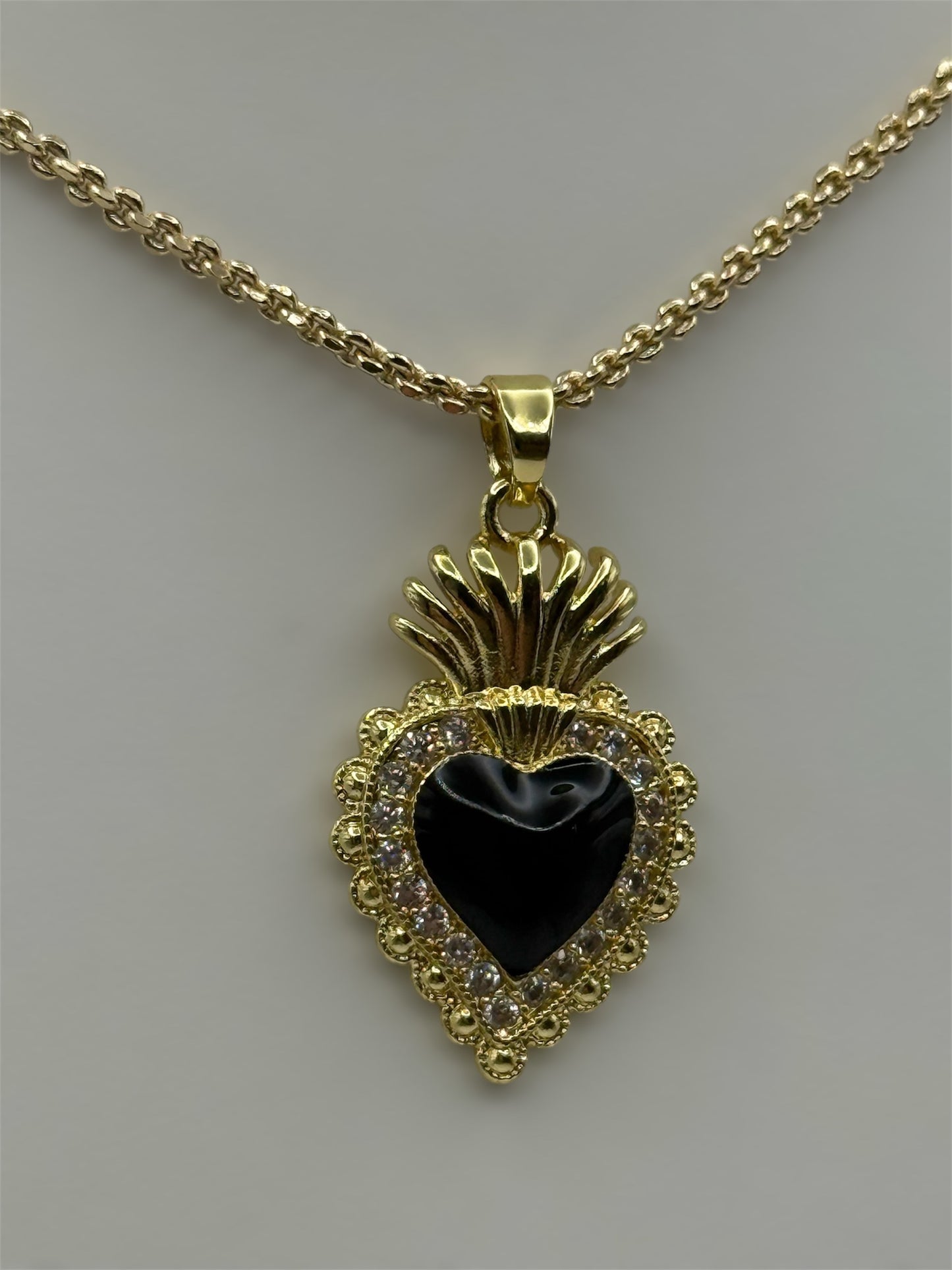 Oro laminado 14k cadena size 17