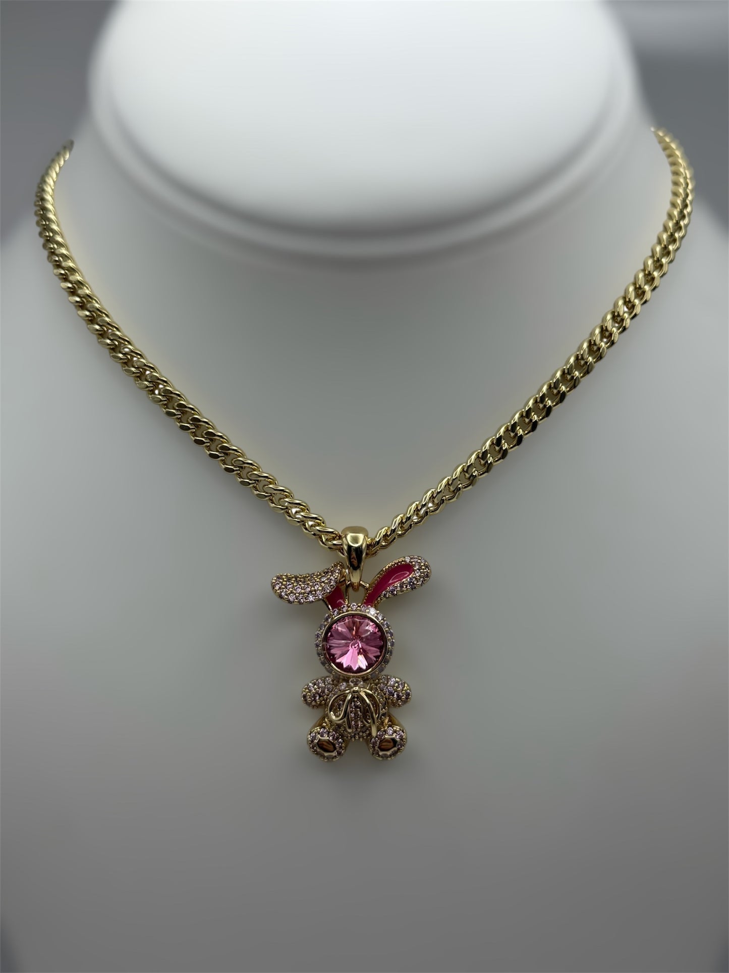 Oro laminado 14k cadena size 18