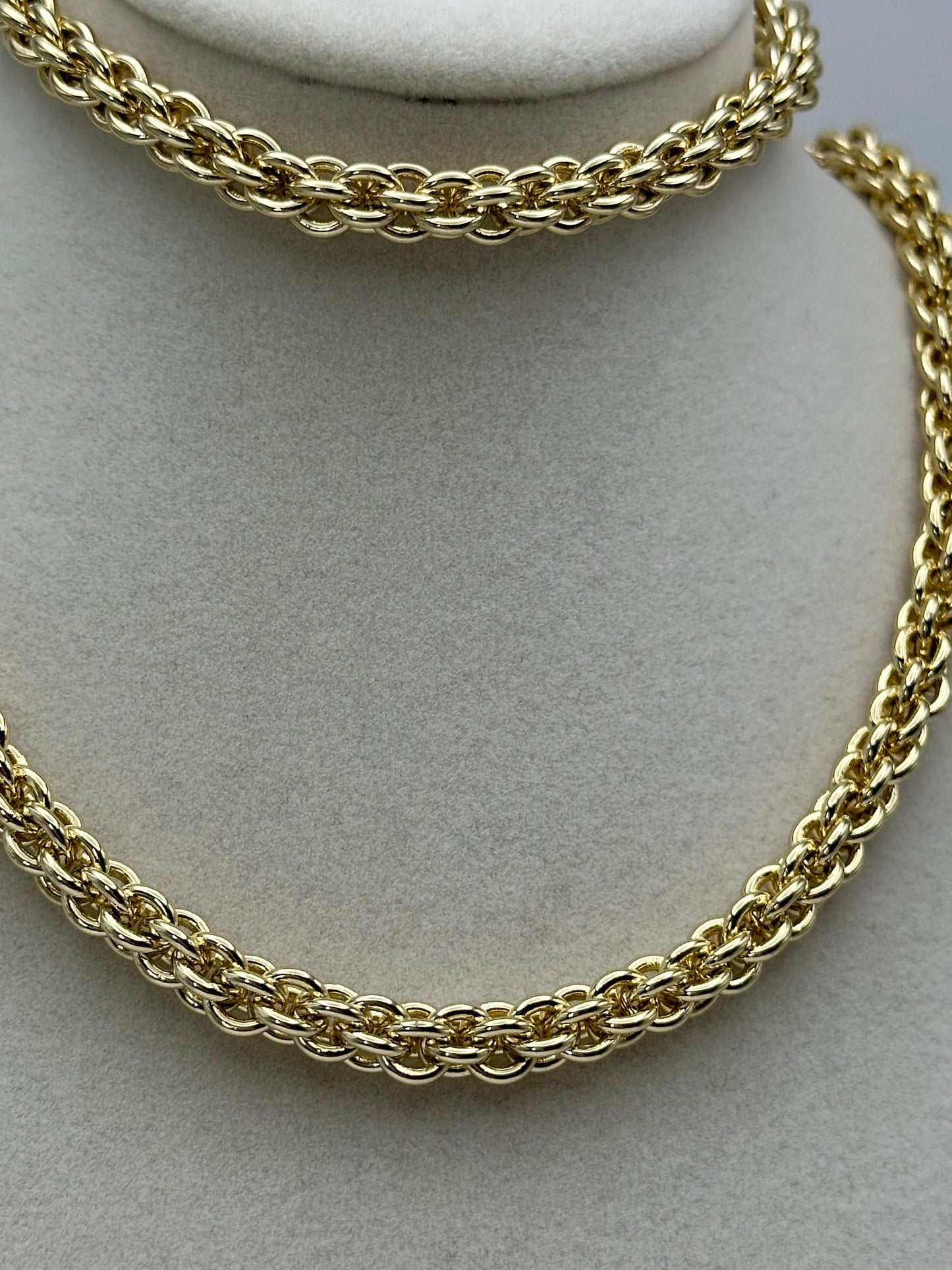 Set en oro laminado 14k