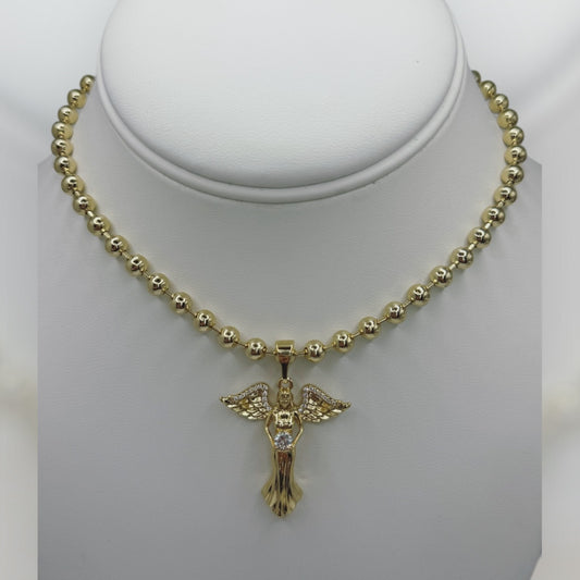 Laminada 14k cadena size 18