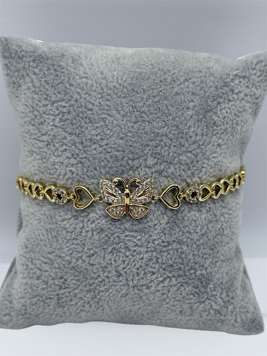 Oro laminado 14k pulsa size 7 y 7/30