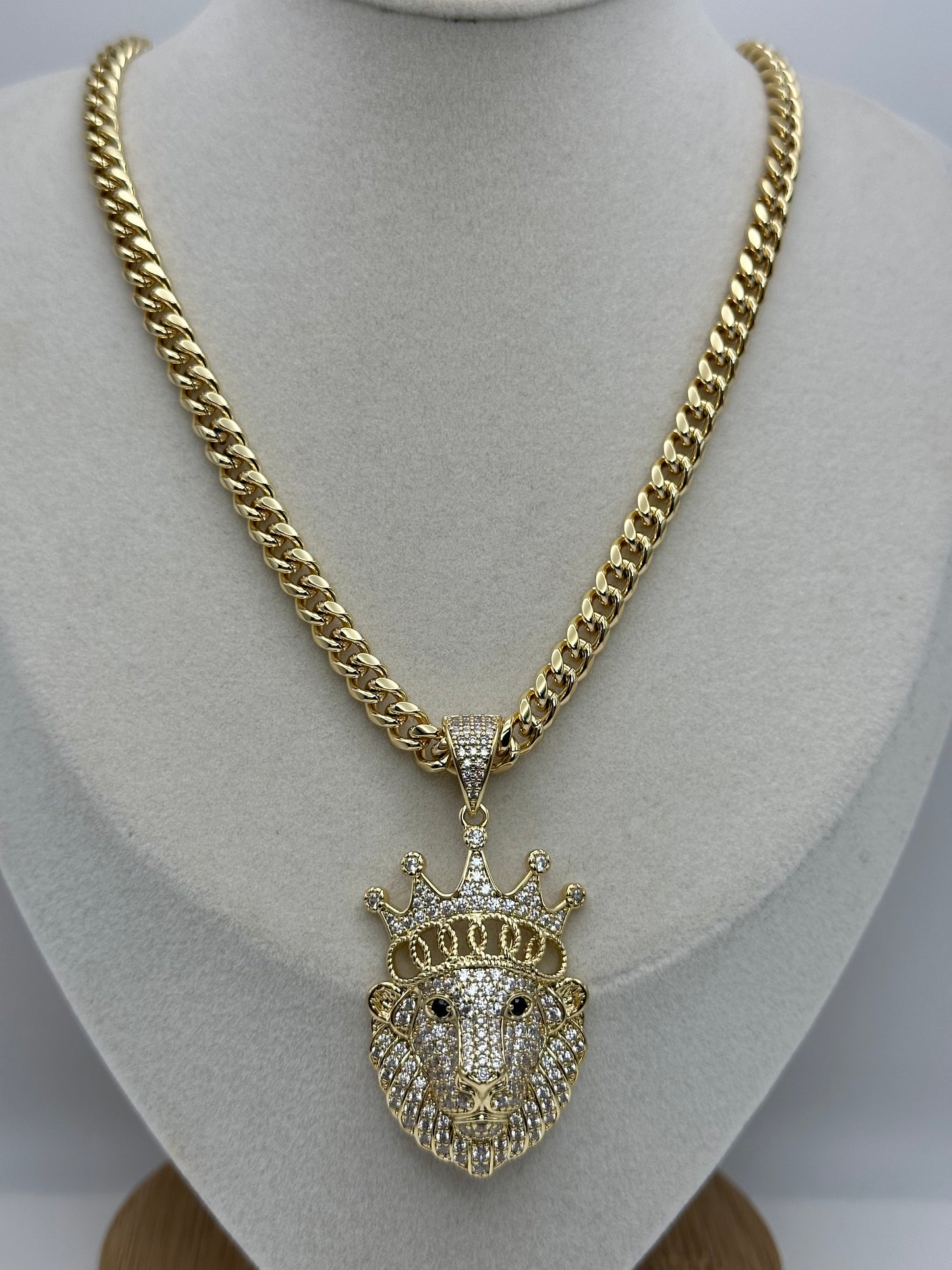 Cadena de oro laminado 14k