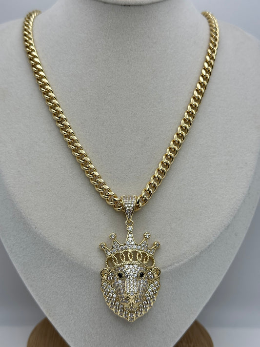 Cadena de oro laminado 14k