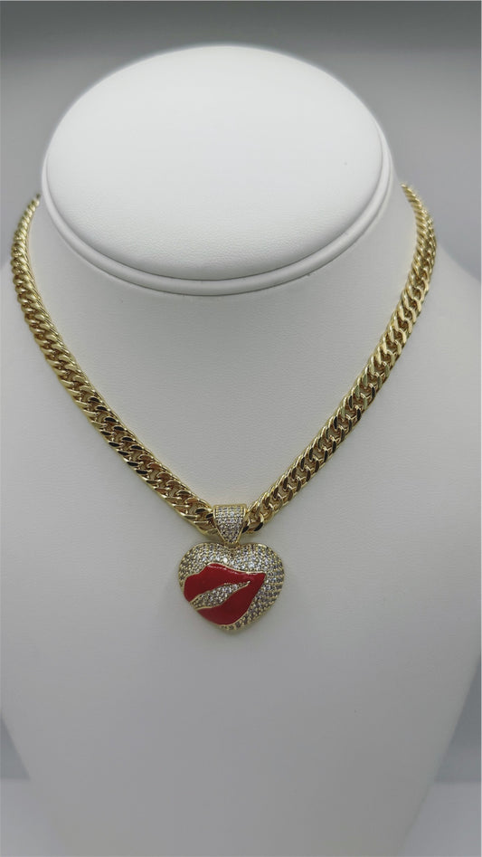 Laminada 14k cadena size 18