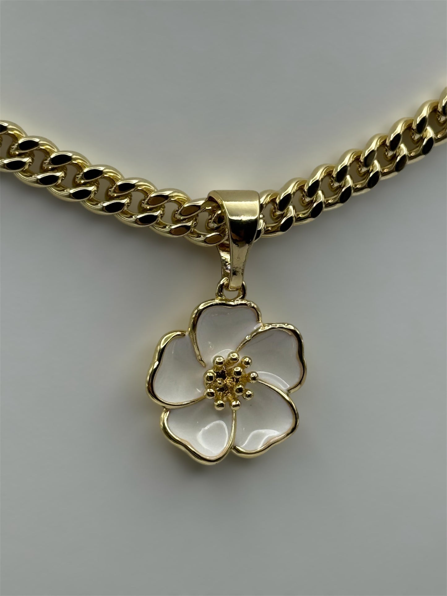 Oro laminado 14k cadena size 18