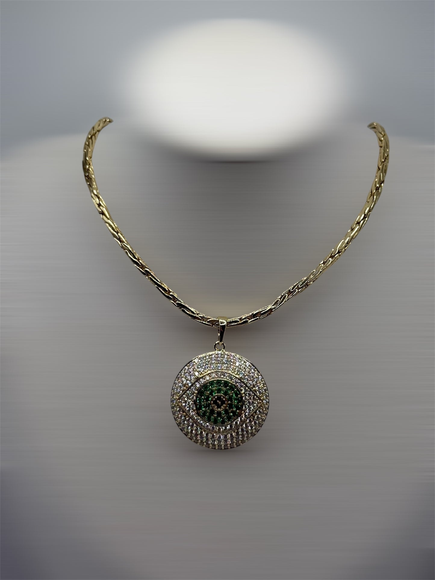 Oro laminado 14k cadena size 17