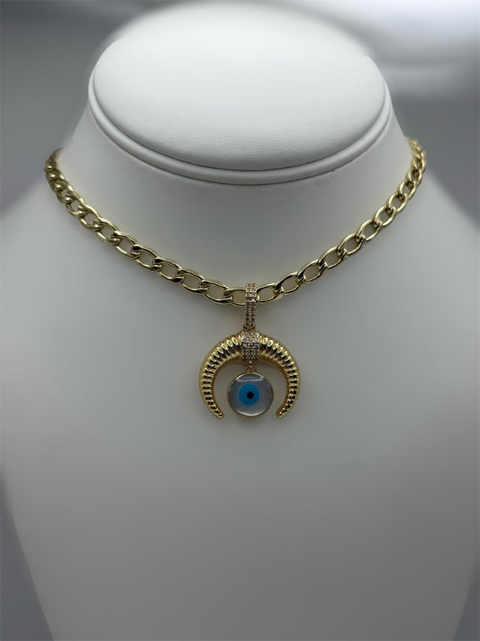 Oro laminado 14k cadena size 18