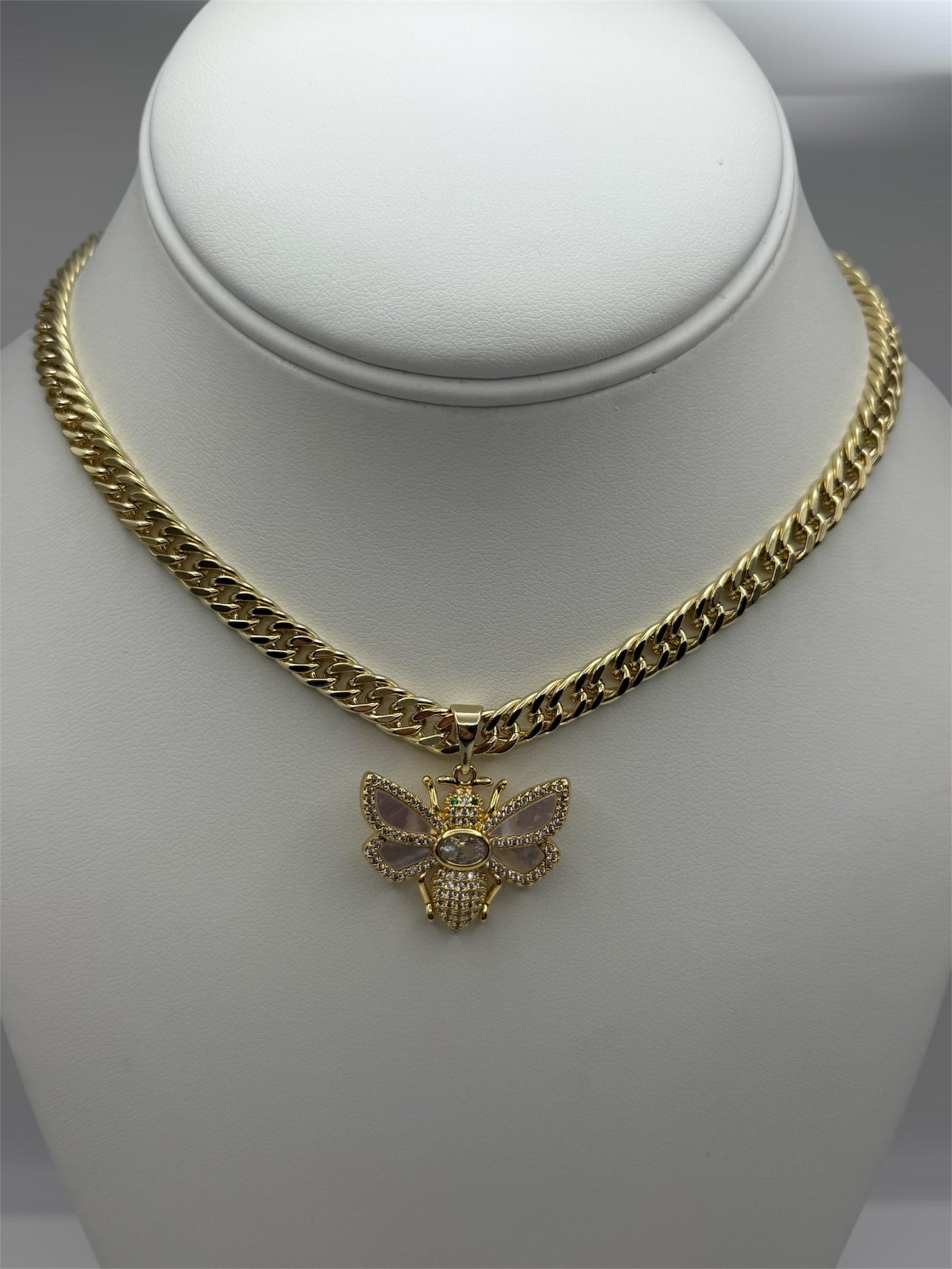 Oro laminado 14k cadena size 18