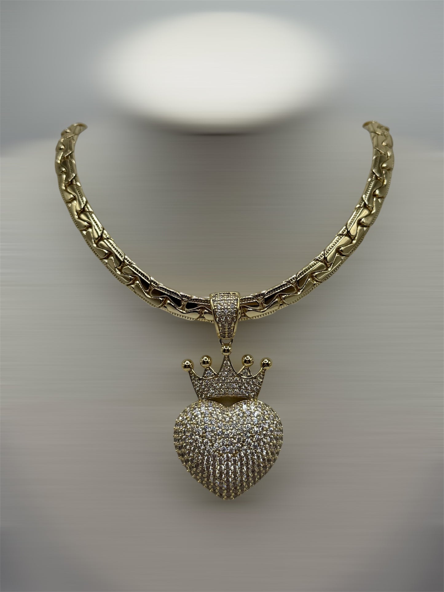 Oro laminado 14k cadena size 17