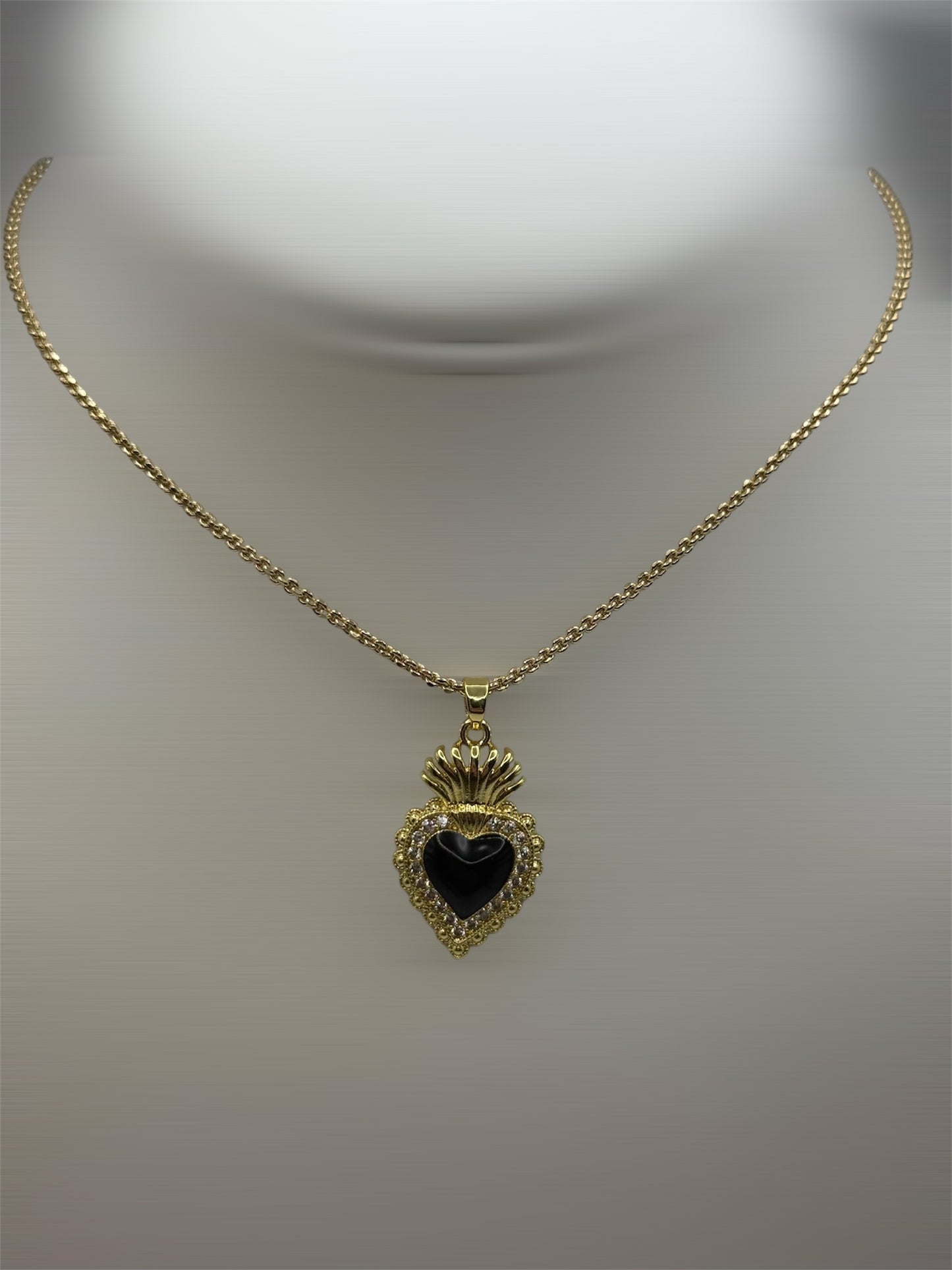 Oro laminado 14k cadena size 17