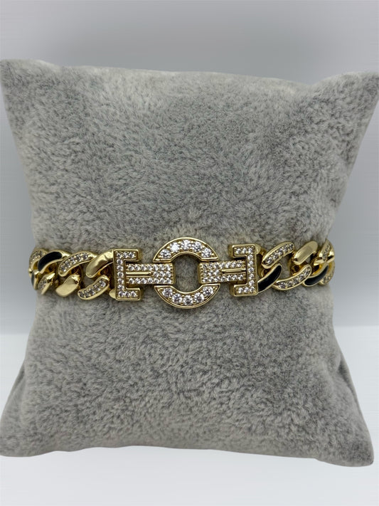 Pulsa oro laminado 14k size 7 y 7/30