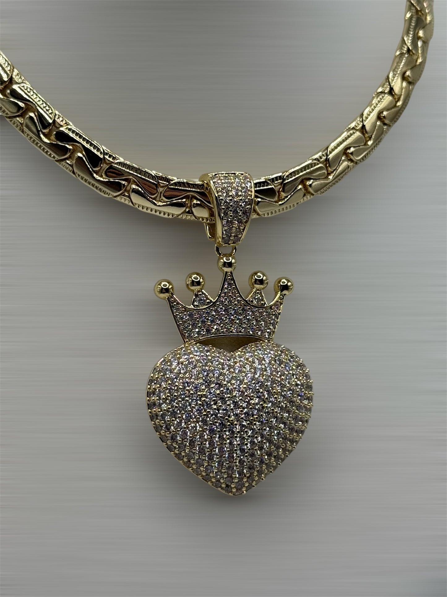 Oro laminado 14k cadena size 17