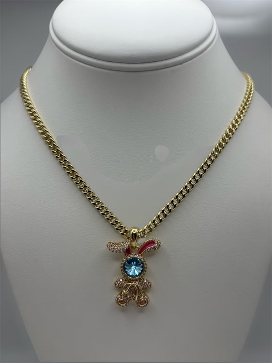 Oro laminado 14k cadena size 18