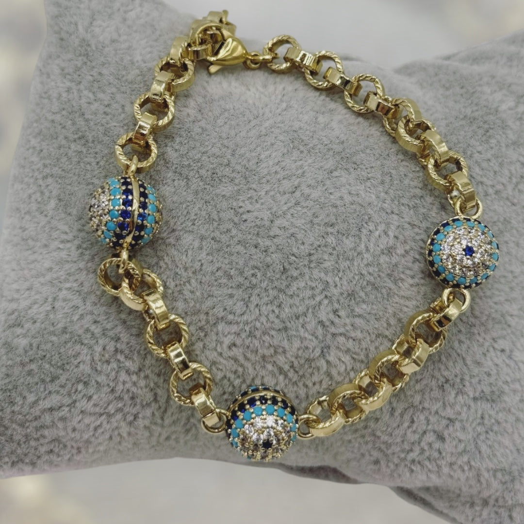 Pulsa de ojitos ajustable