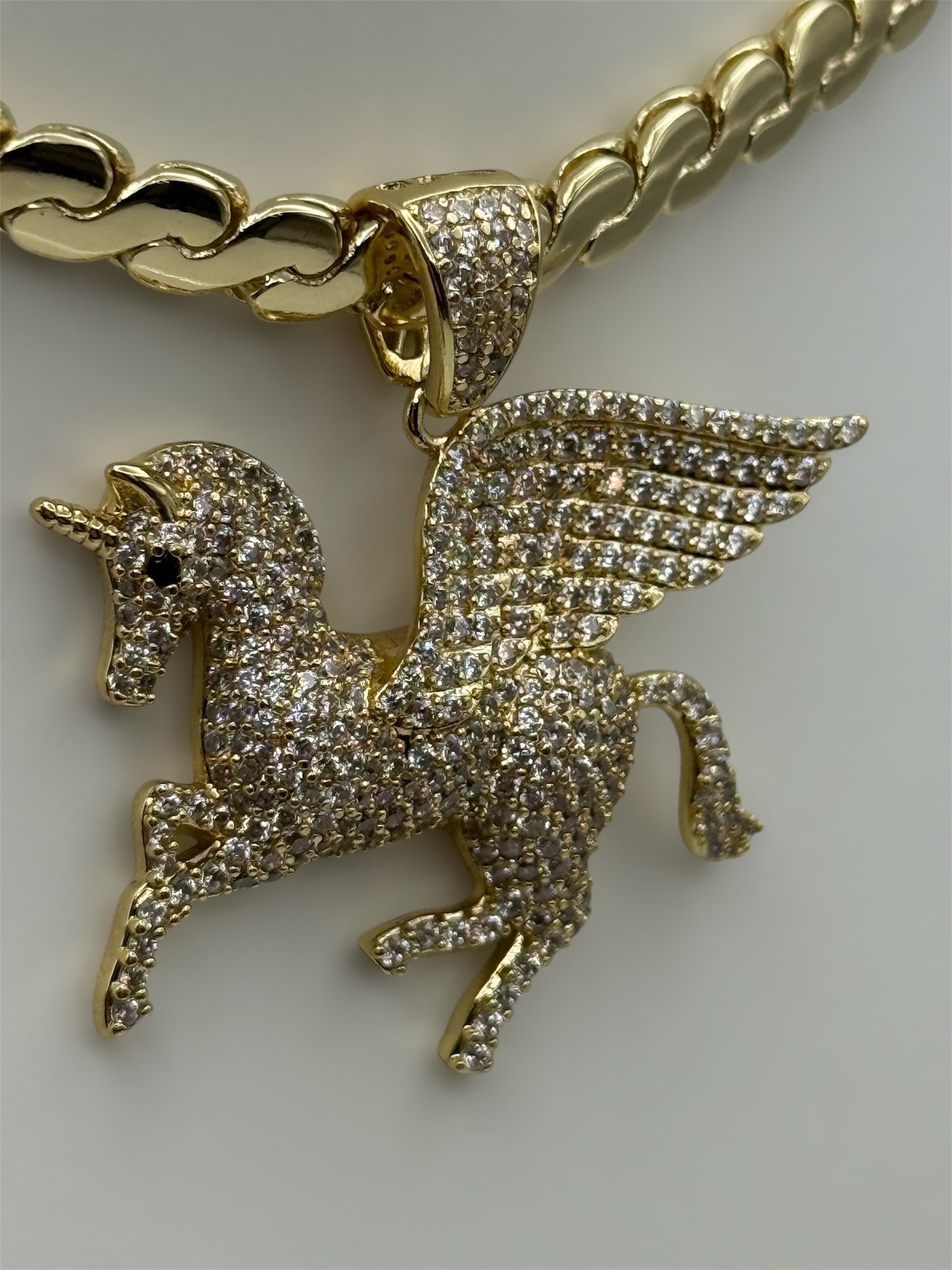 Oro laminado 14k cadena size 18