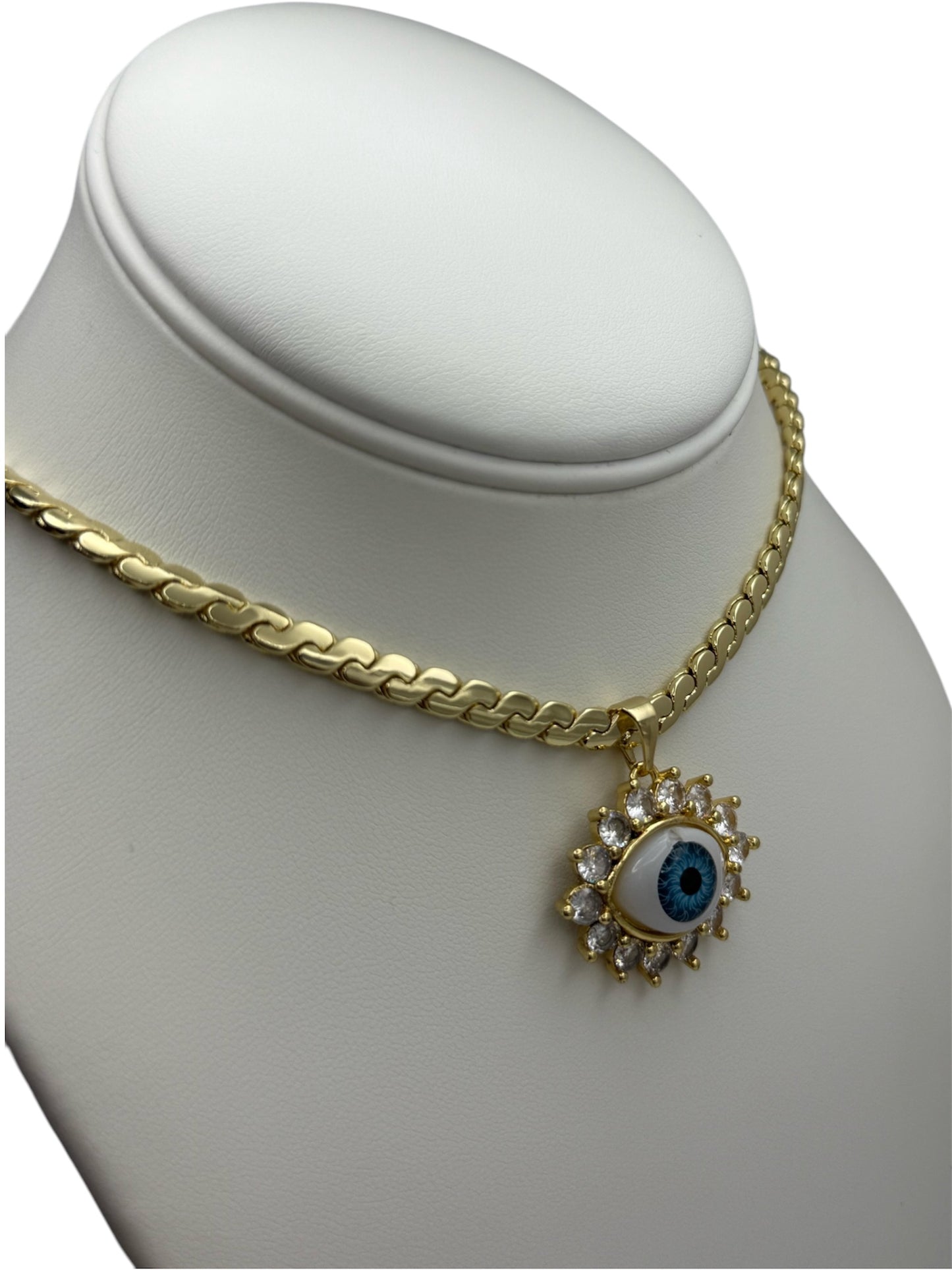 Oro laminado 14k cadena size 17