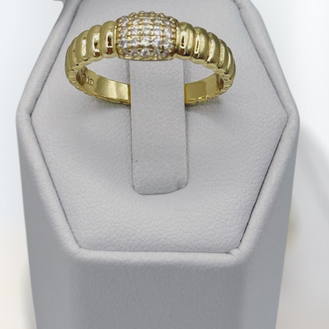 Set laminada 14k cadena size 18