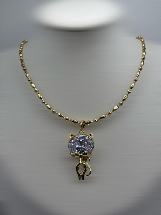 Oro laminado 14k cadena size 17