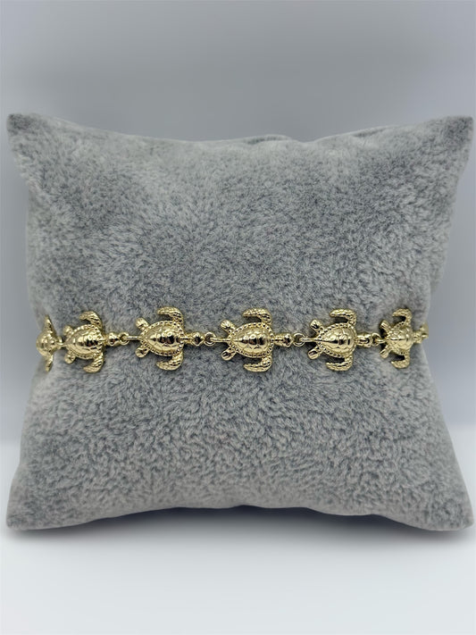 Pulsa size 7 y 7/30 oro laminado 14k