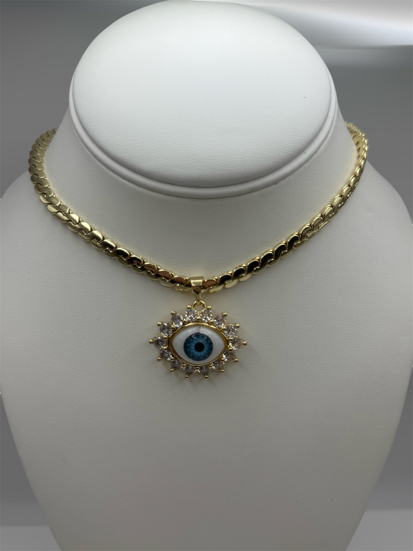 Oro laminado 14k cadena size 17