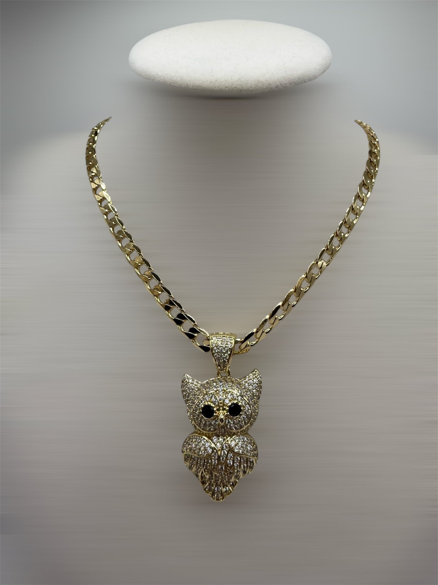 Oro laminado 14k cadena size 18