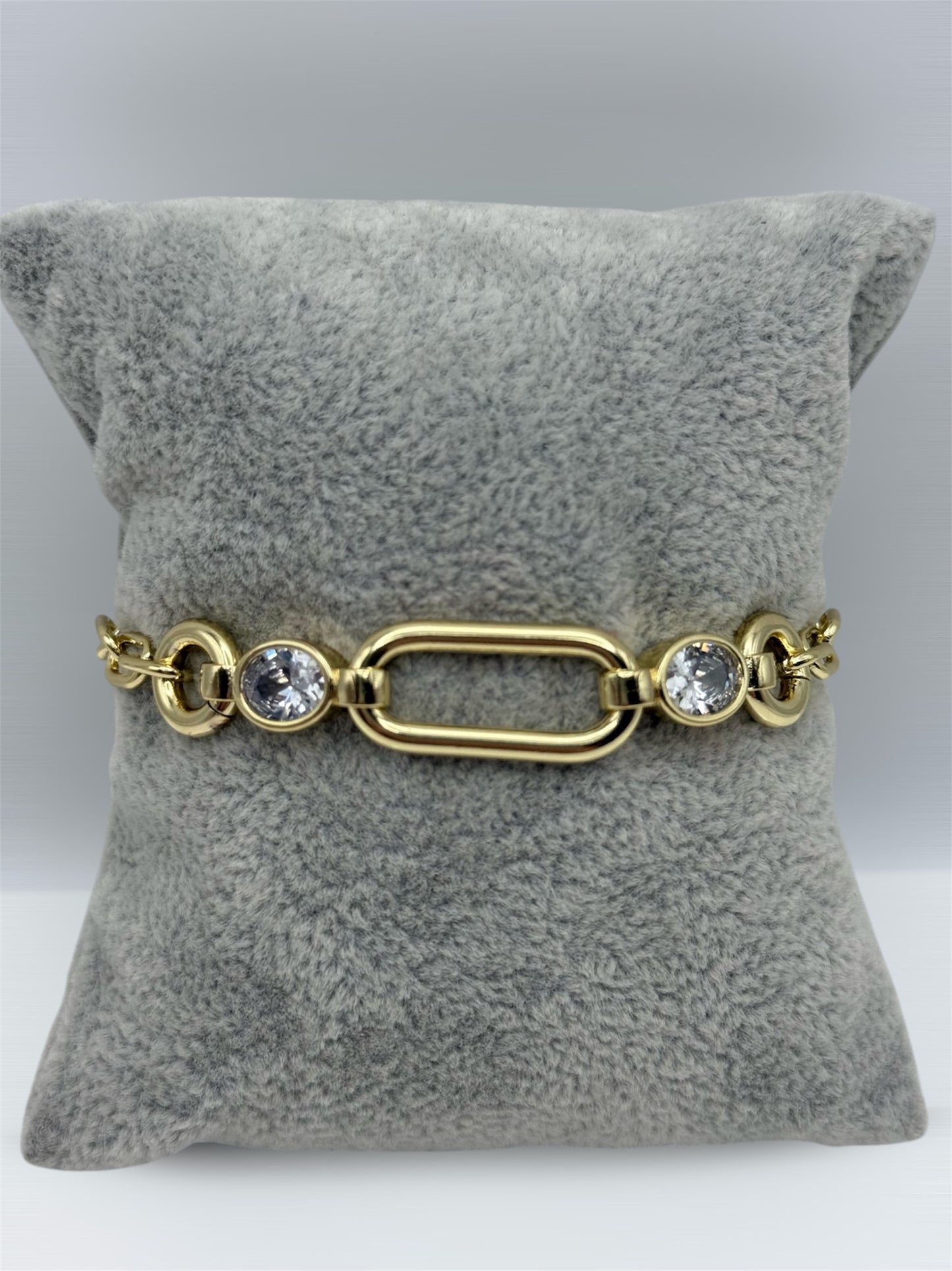 Pulsa ajustable oro laminado 14k