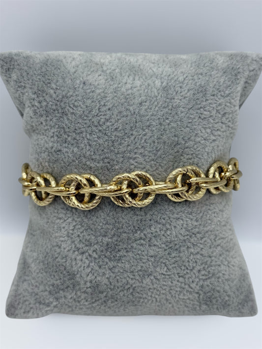 Oro laminado 14k size 7 y 7/30