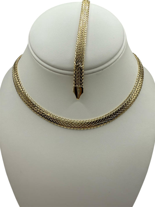 Set laminado 14k cadena size 19 y pulsa 7/30