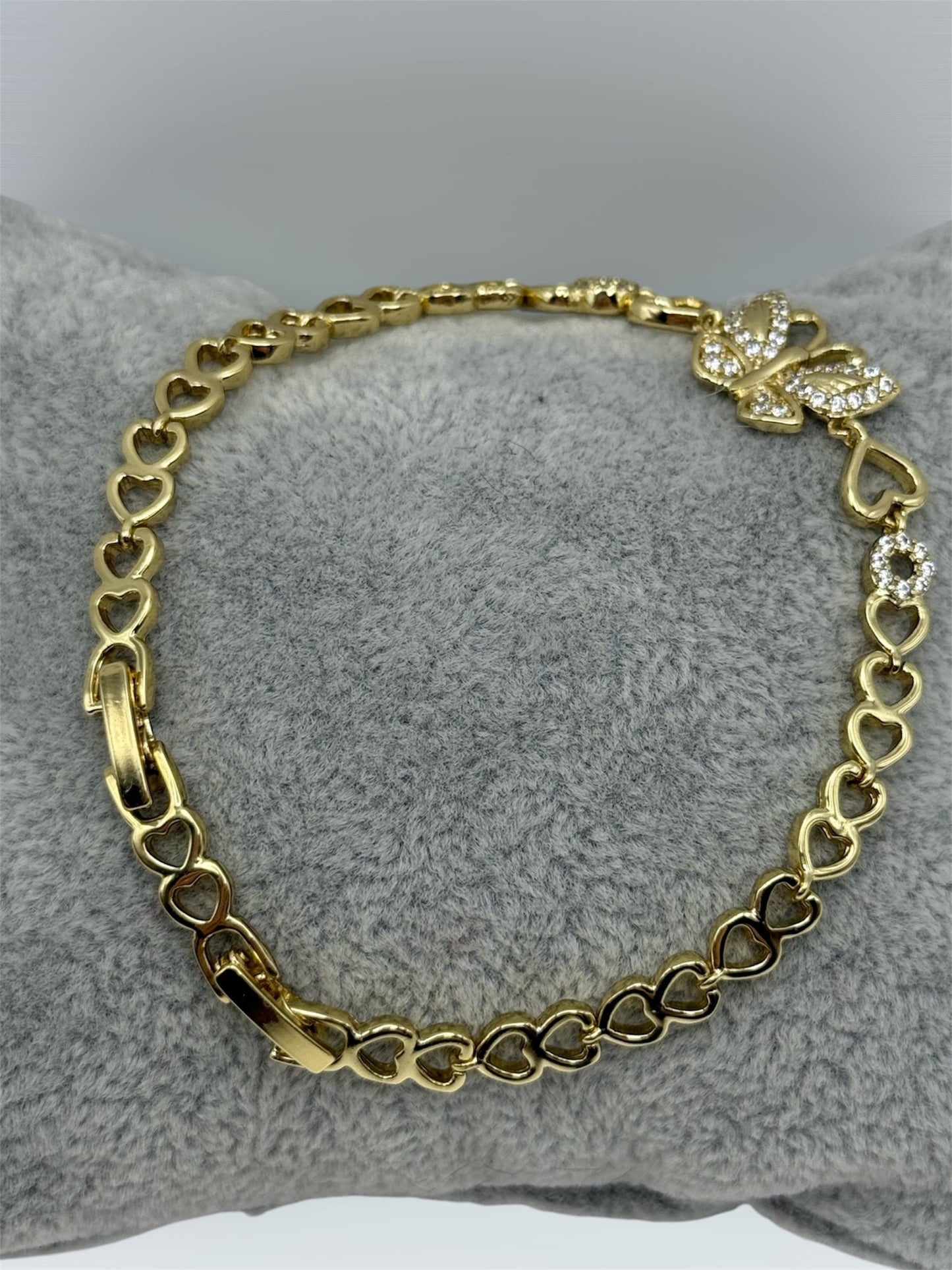 Oro laminado 14k pulsa size 7 y 7/30