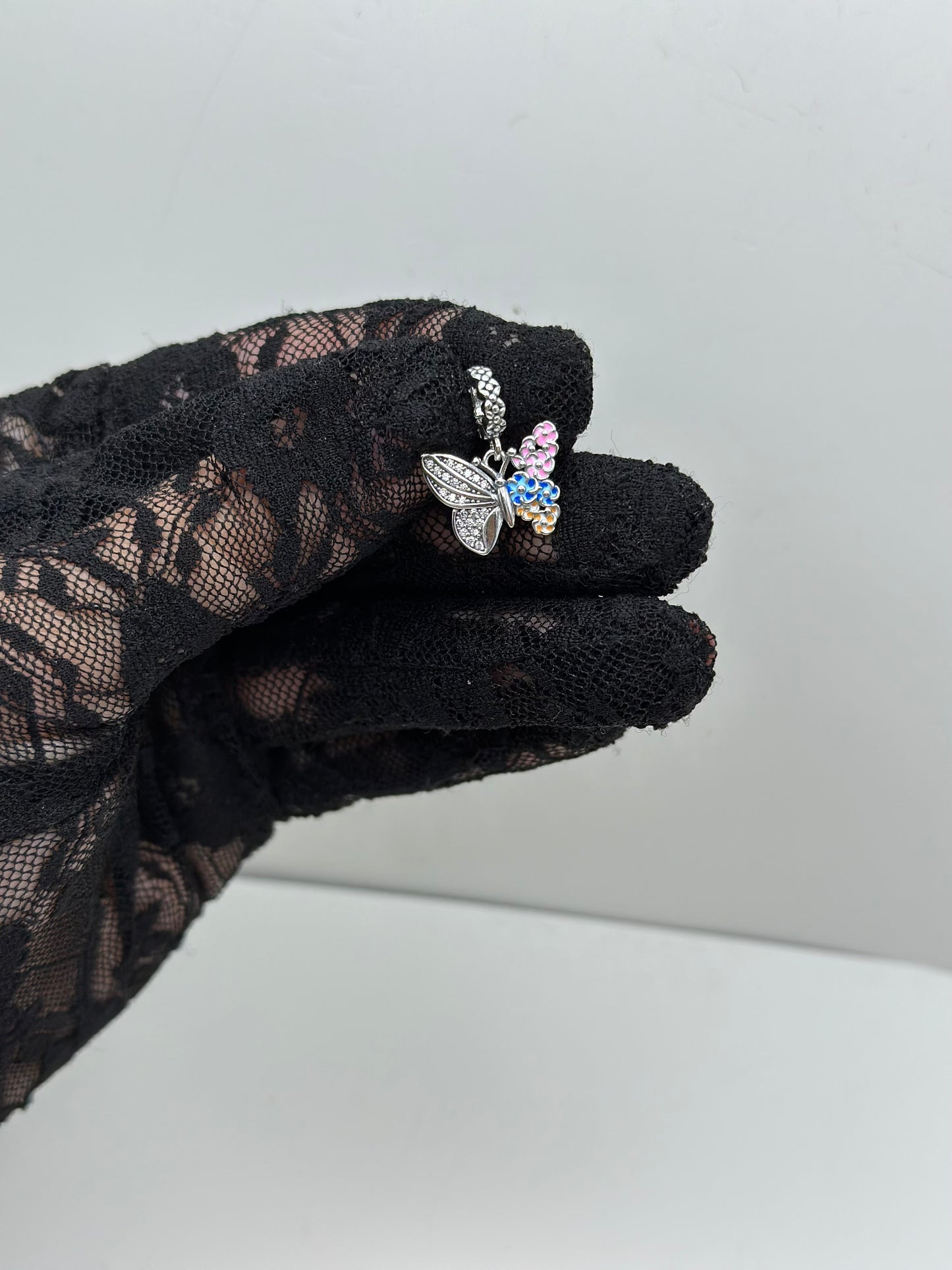 Charms de mariposa Plata 925