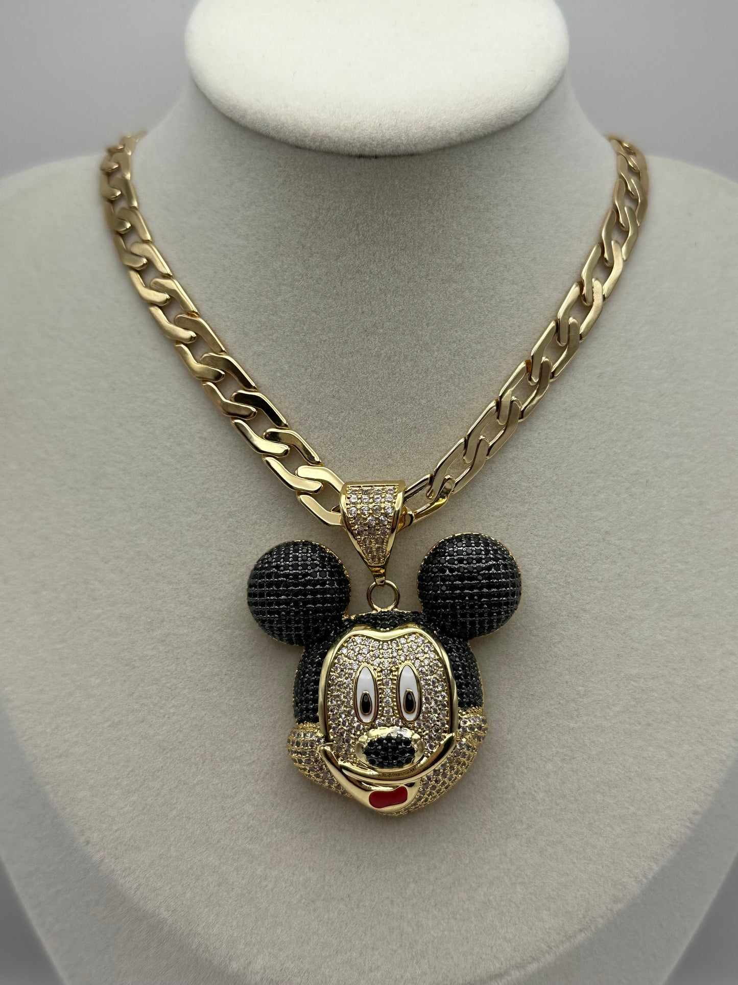 Cadena de oro laminado 14k