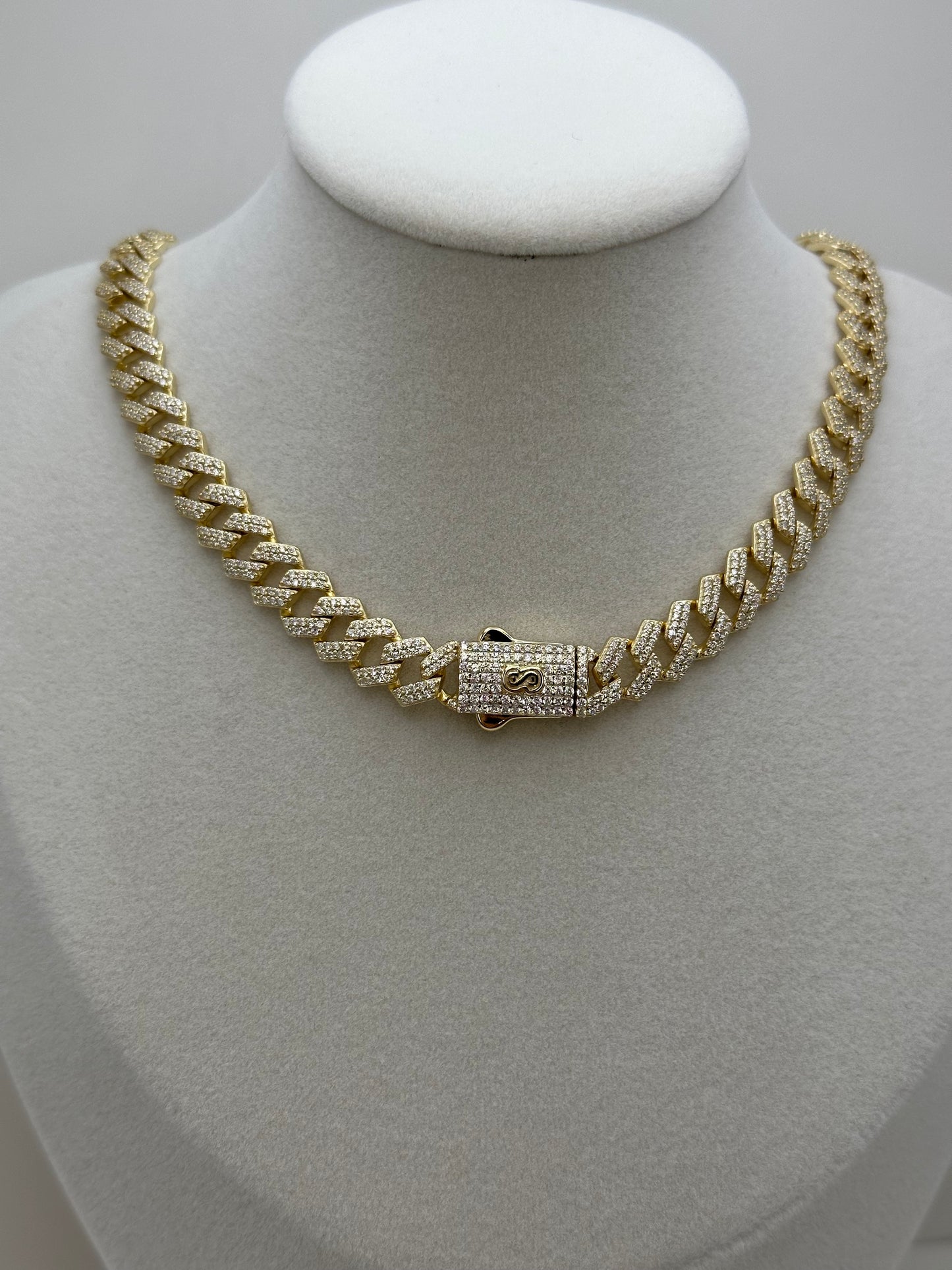 Mónaco Plata 925 laminado en 14k