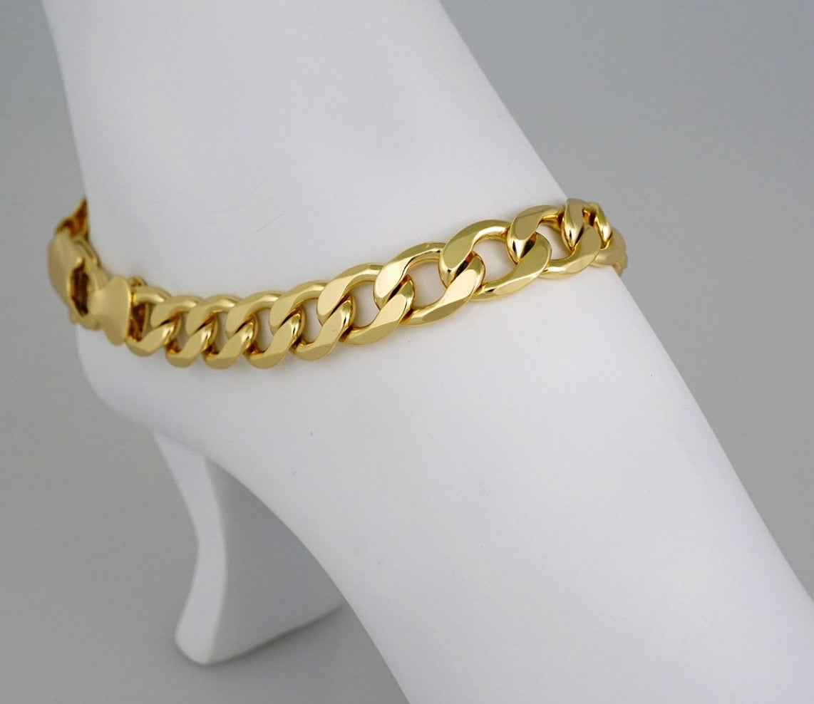 Tobillera Size 10 laminada 14k