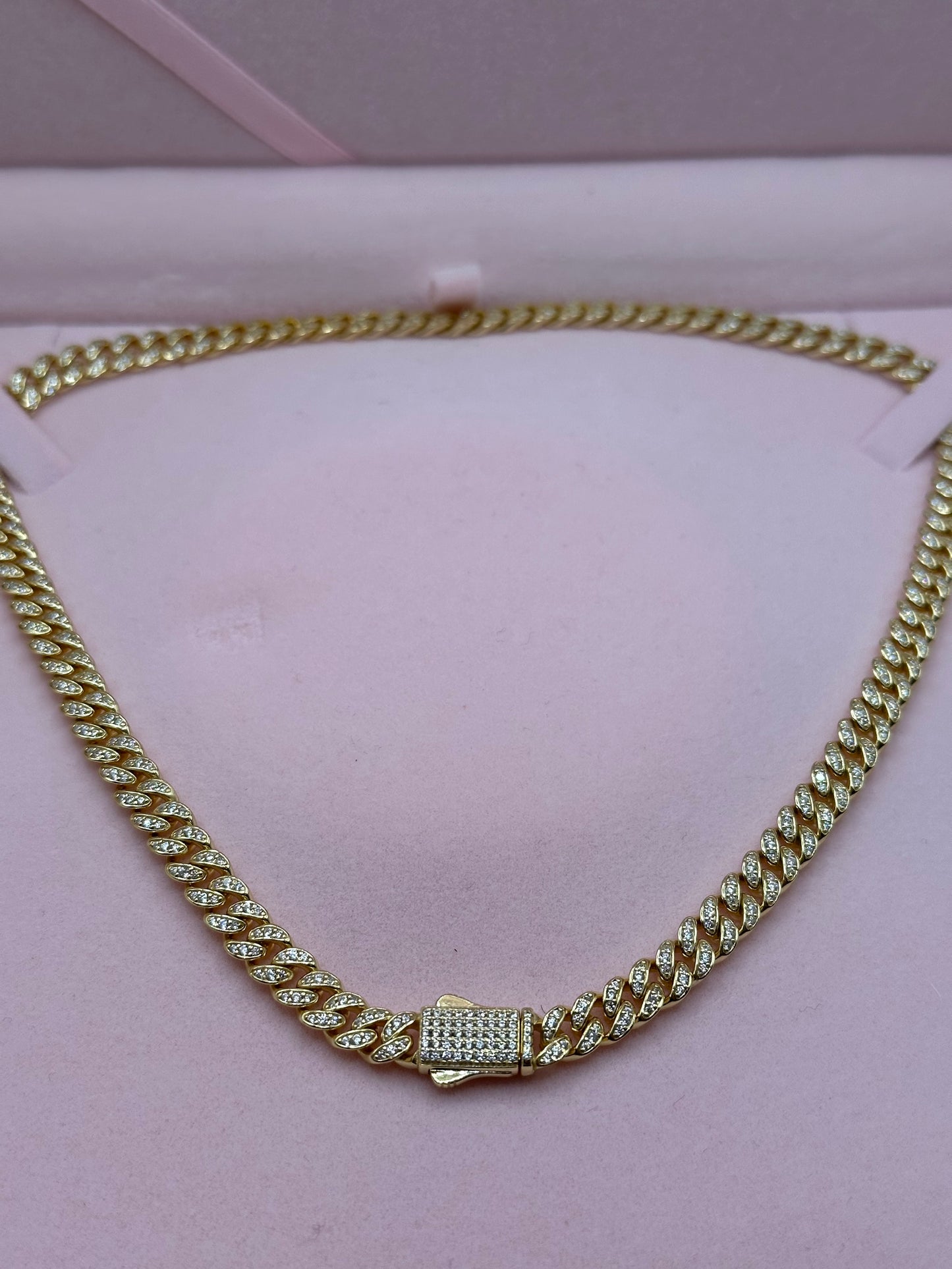 Baby Mónaco Plata 925 con baño de oro 14k