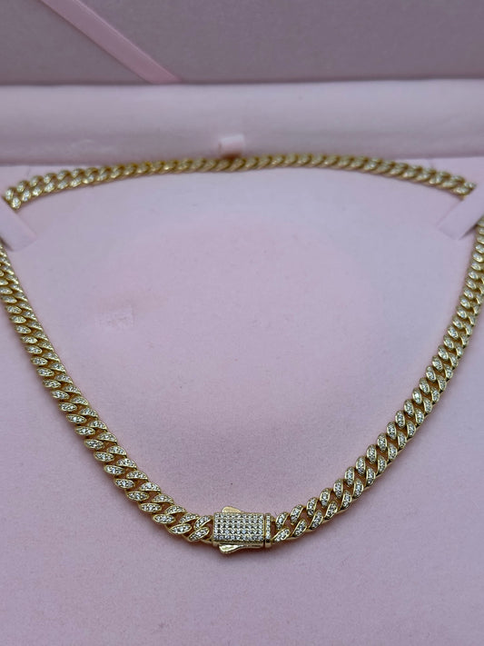 Baby Mónaco Plata 925 con baño de oro 14k