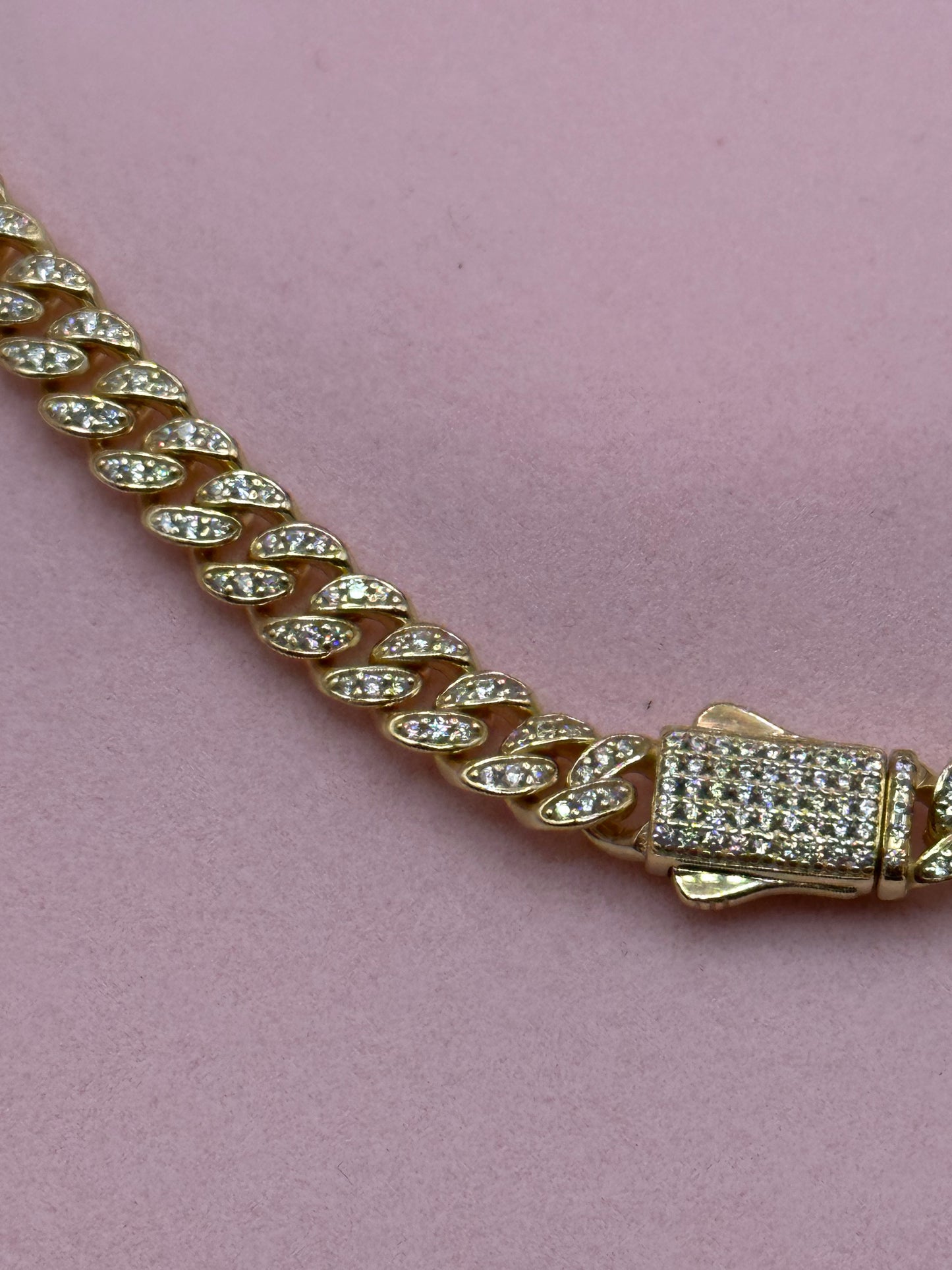 Baby Mónaco Plata 925 con baño de oro 14k